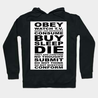 TSHIRT - They Live OBEY alt Hoodie